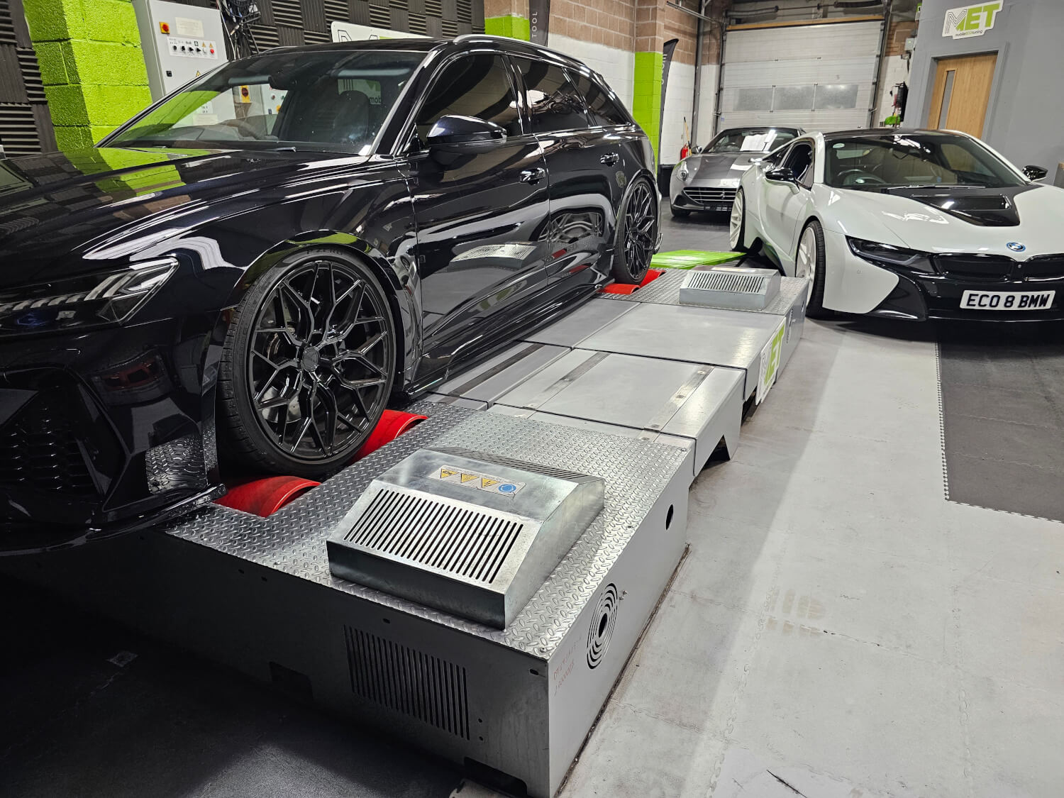 cars in eco tuning office